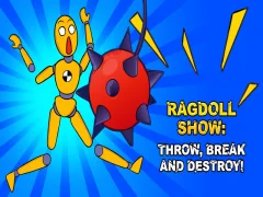 Igra Show of Rag Dolls: metanje, odboj in okostnjaki! spletu
