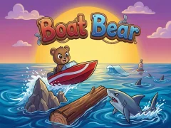 Igra Boat Bear spletu
