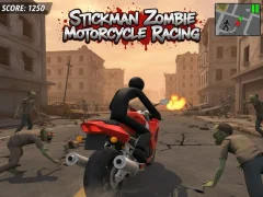 Igra Stickman Zombie Motorcycle Racing spletu