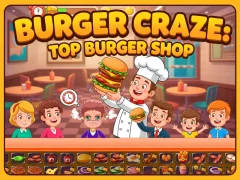 Igra Crazy Burger: Najboljša prodajalna hamburgerjev spletu