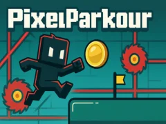 Igra Pixel parkour spletu