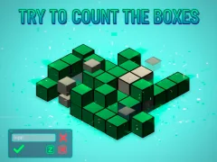 Igra Poskusite prešteti škatle spletu