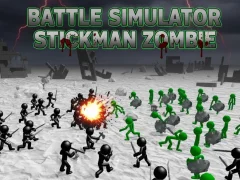 Igra Zombie Stickman simulator bitke spletu