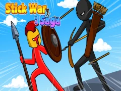 Igra Stickman War: Saga spletu