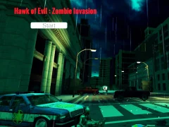 Igra Hawk Evil: invazija zombija spletu