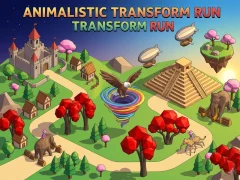 Igra Animalistic Transformation Run spletu