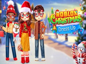 Igra ROBLOX: Božična obleka spletu