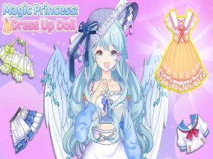 Igra Čarobna princesa: obleci lutko spletu