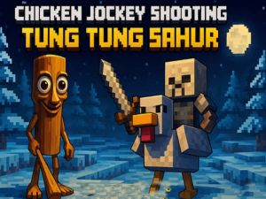 Igra Piščančji jokej: Tung Tung Sahur Shootout spletu