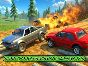 Igra Spletni simulator uničenja avtomobila 3D spletu