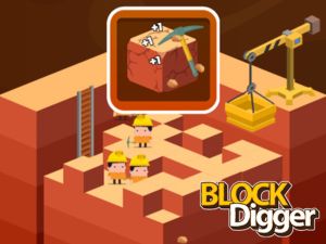 Igra Block Digger spletu