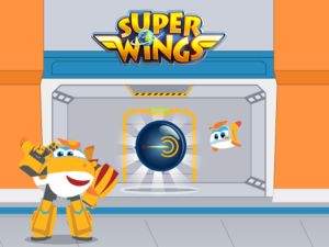 Igra Super krila: barvno stikalo spletu