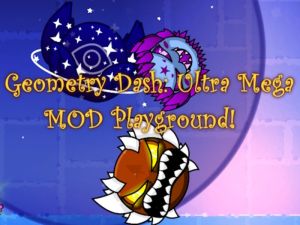 Igra Geometry Dash: Ultra Mega MOD igre! spletu
