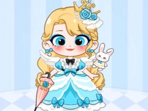 Igra Oblecite majhno princeso spletu