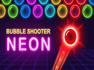 Igra Strelec z mehurčki: Neon spletu