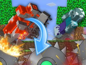 Igra MOBS FARM v Minecraftu spletu