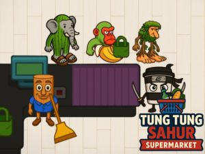 Igra Supermarket Tung Tung Sahur spletu