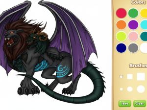 Igra Barvanje knjig: Himmer Dragon spletu