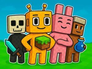 Igra Sprinks v svetu Minecraft spletu
