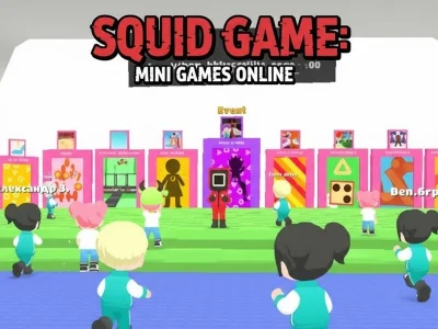 Igra Squid Game: mini igre spletu Igra Squid Game: mini igre spletu