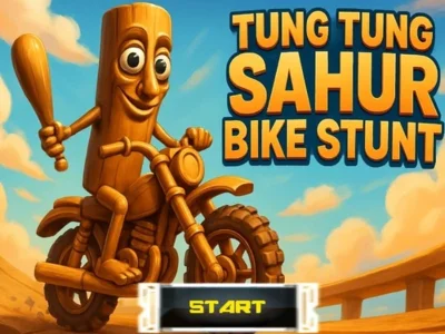 Igra Tung Tung Sahur: Bike Stunt spletu