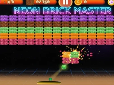 Igra Neon Bricks: Master of Destruction spletu