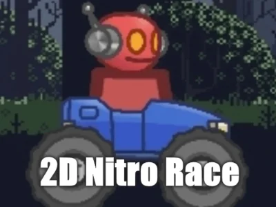 Igra 2D Nitro dirka spletu