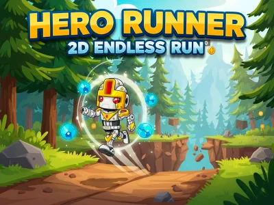 Igra Running Hero 2D Endless Run spletu