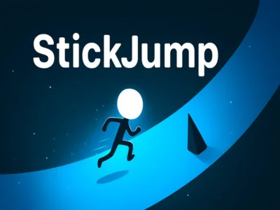 Igra Stickman skok spletu