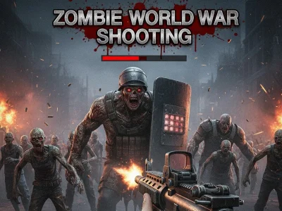 Igra Zombies: World War Shooting spletu