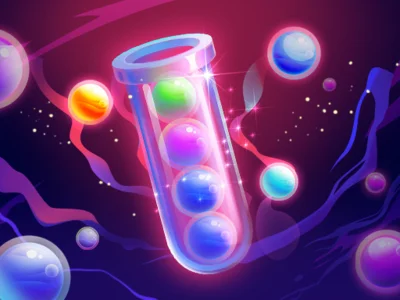 Igra Razvrščanje žog spletu