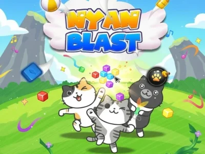 Igra Nyan Blast spletu