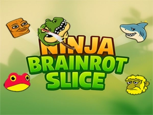 Igra Rezine rezine Brainrot ninja spletu