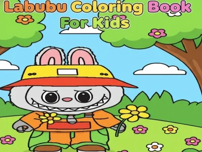 Igra Pobarvanka za otroke: Labubu spletu Igra Pobarvanka za otroke: Labubu spletu