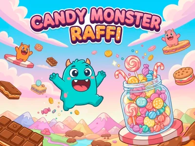 Igra Candy Monster Raffy spletu