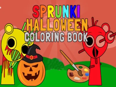 Igra Pobarvanka: Sprunks Halloween spletu Igra Pobarvanka: Sprunks Halloween spletu