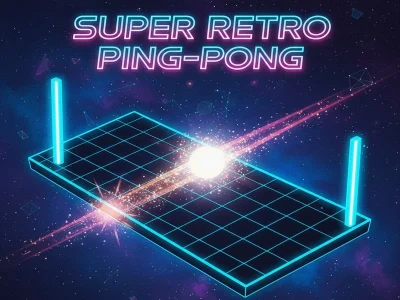 Igra Super retro pingpong spletu