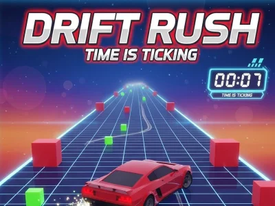 Igra Drift Rush: Čas teče spletu
