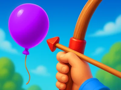 Igra Lokostrelec: streljanje z balonom spletu Igra Lokostrelec: streljanje z balonom spletu
