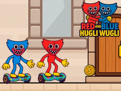 Igra Rdeča in modra haggi waggie spletu
