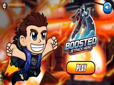 Igra Okrepljeni junak z jetpackom spletu