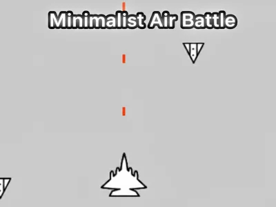 Igra Minimalistična zračna bitka spletu