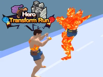 Igra Hero Transformation Run spletu