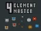 Igra Mojster štirih elementov spletu Igra Mojster štirih elementov spletu
