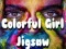 Igra Barvita Deklica Sestavljanka spletu