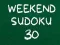 Igra Vikend Sudoku 30 spletu