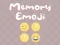 Igra Spomin Emoji spletu