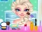Igra Elsa: Okrasitev obleke in Makeup spletu