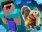 Igra Noob Parkour: Snežna Doba spletu