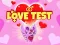 Igra Love Test spletu